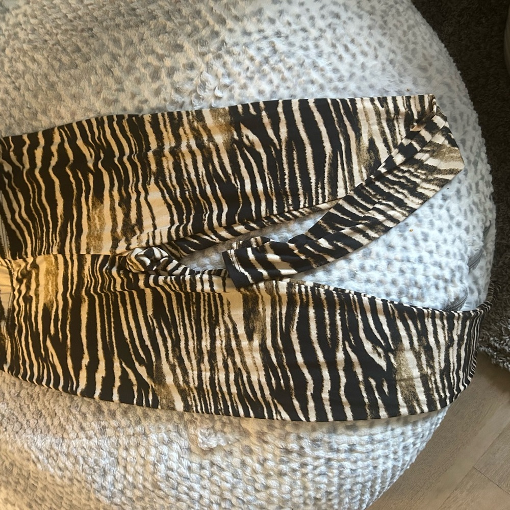 Zebra Print Pants